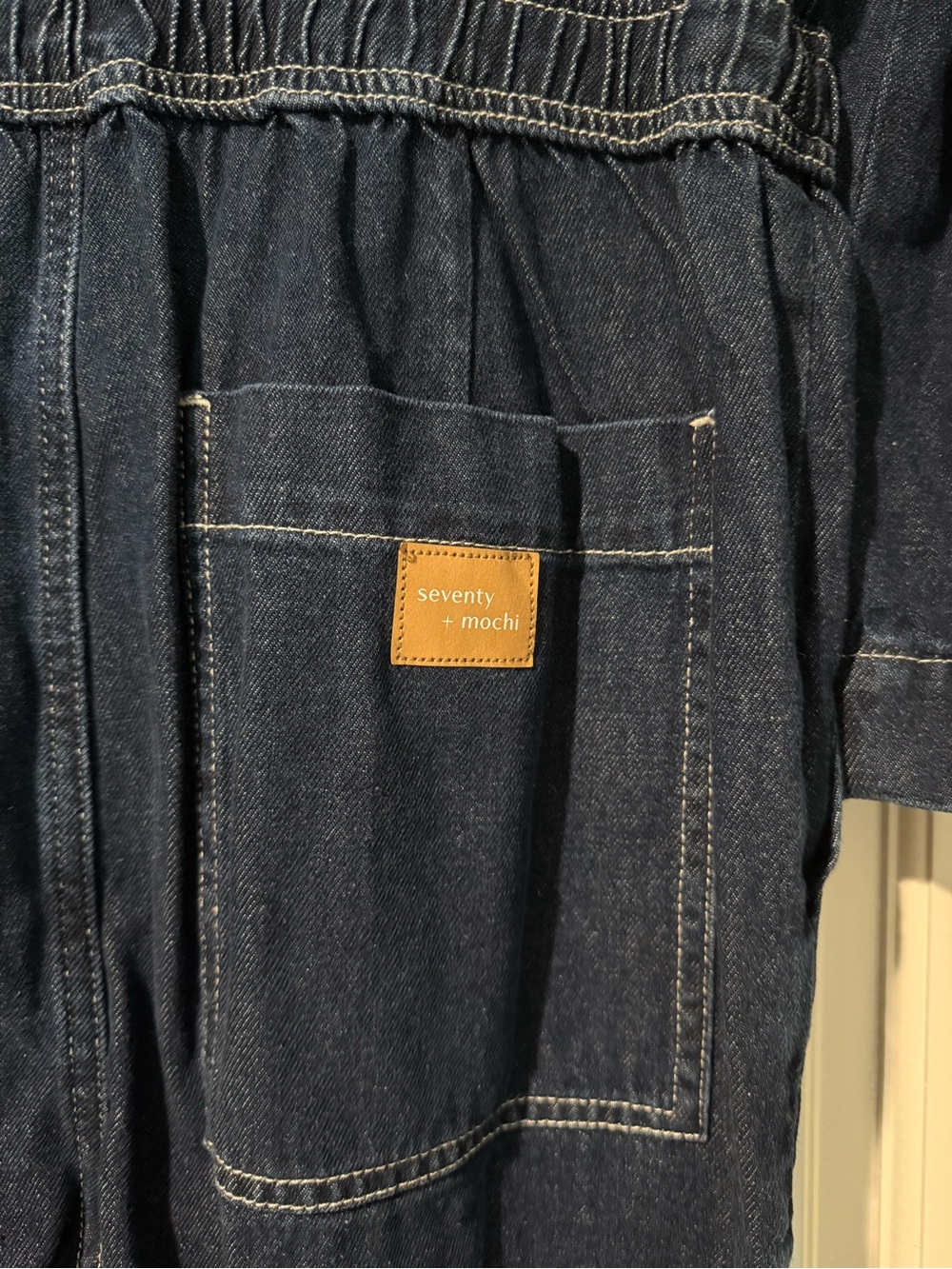 NWT Seventy + Mochi denim jumpsuit - Picture 3 of 7
